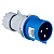 PLUG MÓVEL TRAMONTINA  2P+T 32A 220-250V - Imagem 1