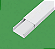 CANALETA PVC 50X25X2M DUPLA FACE FAME SEM DIVISÓRIA - Imagem 1