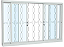 VITRO SASAKI PTK SEM DIV GRADE ELO 100X150X12 BRANCA - Imagem 1
