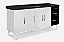GABINETE IDEAL 1.80 3 GAVETA MON IP PRETO - Imagem 1
