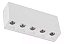SPOT LED SOBREPOR LUZ PONT 10W 2700K BRANCO TASCHIBRA - Imagem 1