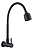 TORNEIRA INOX BLACK GOURMET PAREDE NOX05B - Imagem 1