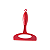 RODINHO DE PIA VERMELHO 16CM PLASUTIL - Imagem 1