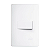 CONJUNTO FAME HABITAT 4X2 INTERRUPTOR PARALELO HORIZONTAL COM SUPORTE - Imagem 1