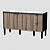GABINETE COZIMAX MAD COLIBRI PRETO/TAMARINDO 1441MM - Imagem 1