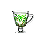 JARRA VIDRO 1,3L PALMEIRA TREE - Imagem 1