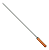 ESPETO SIMPLES 75CM CROMADO - Imagem 1