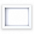 NICHO COZIMAX DIAMAN 40X30 PORCELANATO BRANCO - Imagem 1