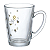 JOGO CANECA COM 3 PEÇAS VIDRO HONEY CANC104 - Imagem 1