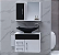 CONJUNTO MARTICONI TURIN PRETO - Imagem 1