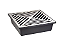 CAIXA COLETO CIPLA COM GRADE ALUMÍNIO 142X142MM - Imagem 1