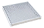 GRELHA PERFURADA INOX AGUA PLUVIAL 20X20 - Imagem 1