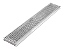 GRELHA PERFURADO INOX AGUA PLUVIAL 10X50 - Imagem 1