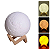 LUMINÁRIA LUA NOTURNO USB 3D MOON - Imagem 1