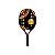 RAQUETE DE BEACH TENIS PRETA MOR - Imagem 1