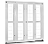 PORTA CRV IDEAL CORRER 200X215X12 ELO BRANCO - Imagem 1