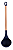 CONCHA SILICONE ROSE GOLD CABO CINZA PRATIC CHEF - Imagem 1