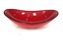 CUBA DE VIDRO OVAL VERMELHA 12MM 3012 - Imagem 1