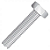 PARAFUSO SEXTAVADO ZINC (16) 5/16X2.1/2 - Imagem 1