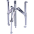 SACA POLIA WORKER 3 GARRAS 200MM - Imagem 1