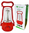 LANTERNA LAMPIÃO ECOLUX 35 LEDS ECO-770 VERMELHO - Imagem 1
