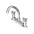 MISTURADOR CELITE COZINHA MESA B5808 C1 CR1 - Imagem 1