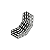 CURVA VERTICAL INTERNO 90 100X100MM - Imagem 1