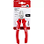 ALICATE CORTE DIAGONAL 6 AC954 VERMELHO NOVE 54 - Imagem 1
