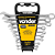 JOGO CHAVE COMBINADA 6 A 22MM VONDER - Imagem 1