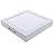PLAFON LED SOBREPOR QUADRADO 12W 6500K COBREFLEX - Imagem 1