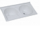 TANQUE DUPLO SINTÉTICO NOBRE BRANCO 110X57 - Imagem 1