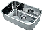 CUBA INOX PIANOX 430 N 2 56X34X14X050 - Imagem 1