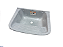 TANQUE SIMPLES ELITE ECOFIX CINZA 46X59 - Imagem 1