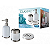 CONJUNTO INOX PARA TOALETE 3 PEÇAS CLASSIC MOR - Imagem 1