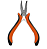 MINI ALICATE STARFER BICO CURVO - Imagem 1