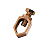 CONECTOR PARA HASTE COBREADA 1/2" STONES - Imagem 1