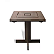 MESA DE BAR ITAUBA 70X70X72CM - Imagem 1