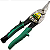 TESOURA CHAPA AVIAÇÃO STANLEY DIREITA /564 VERDE - Imagem 1