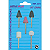 KIT JOGO 5 PONTAS MONTADAS 3MM LOTUS - Imagem 1