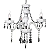 LUSTRE SOPHIE 3 BRANCO STARTEC - Imagem 1