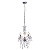 LUSTRE MINI FRANCE 5 TRANSPARENTE STARTEC - Imagem 1