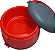 MARMITA TÉRMICA PLUS 1.5 LITROS VERMELHO - Imagem 1