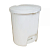 LIXEIRA S.BERNARDO PEDAL 5 LITROS BRANCO - Imagem 1