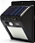 LUMINÁRIA PAREDE SOLAR 12LEDS COM SENSOR M - Imagem 1