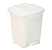 LIXEIRA T-FORCE BRANCO 50 LITROS - Imagem 1