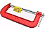 GRAMPO SARGENTO 8" FLEX LOTUS - Imagem 1