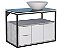 TOUCADOR COZIMAX APOEMA BRANCO/CALCARE 080 - Imagem 1