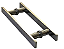 PUXADOR HOUSE INOX QUADRADO 450 - Imagem 1