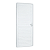 PORTA MGM LAMINADA 215X085X12 BRANCO DIREITA - Imagem 1