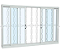 VITRO SASAZAKI PRATIKA S/DIV GRADE ELO 100X120CM - Imagem 1